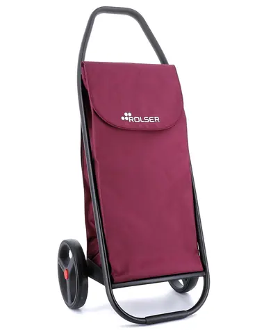 Rolser Com MF 8 Black Torba tubowa na kółkach, bordowa