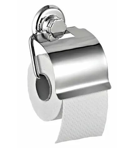 Compactor Bestlock Magic Uchwyt na papier toaletowy z przyssawką chrom / bez wiercenia
