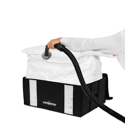Compactor 3D Black Edition XXL/210L Pojemnik próżniowy z walizką / 210 L / 50x65x27 cm