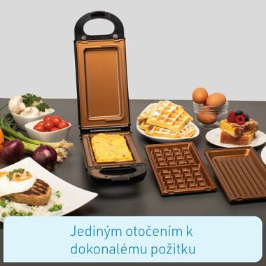 Przełącznik Livington Flip / Wielofunkcyjny grill / 800W