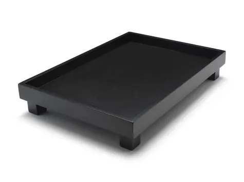 Bredemeijer Isumi Taca do serwowania czarna / bambus / 35 x 25 x 6 cm