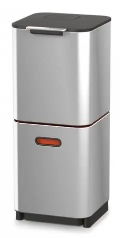 Kosz Joseph joseph Totem na odpady sortowane srebro / 40 l