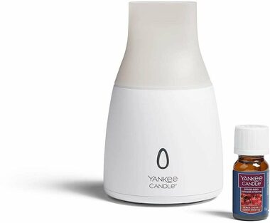 Yankee Candle Ultradźwiękowy dyfuzor zapachowy + wkład Black Cherry 10 ml