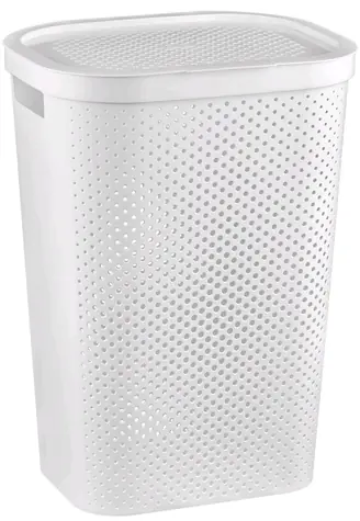 Curver Infinity Kosz na bieliznę 60 l, biały 