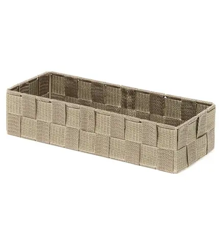 Compactor TEX - kosz L Taupe (szaro-beżowy) / Organizer do szuflady / 30 x 12 x 7 cm 