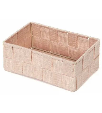Compactor TEX - kosz M różowy / Organizer do szuflady / 18 x 12 x 7 cm