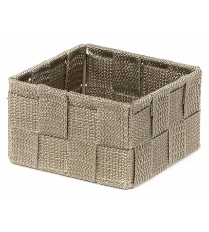 Compactor TEX - kosz S Taupe (szaro-beżowy) / Organizer do szuflady / 12 x 12 x 7 cm