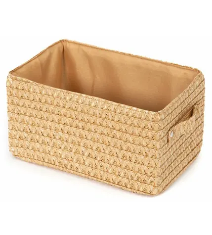 Compactor LILOU beżowa / Kosz do przechowywania tkany z polipropylenu / 23 x 15 x 12 cm