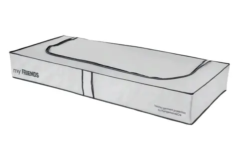 Compactor Life Niski pojemnik do przechowywania tekstyliów biały / 108 x 45 x15 cm / polipropylen