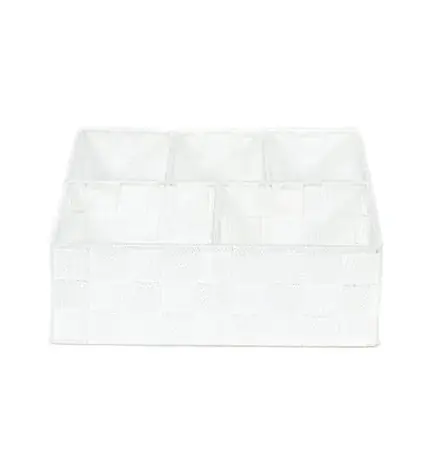 Compactor TEX Organizer na ubrania i akcesoria - 5 części biały / 32 x 25 x 8 cm