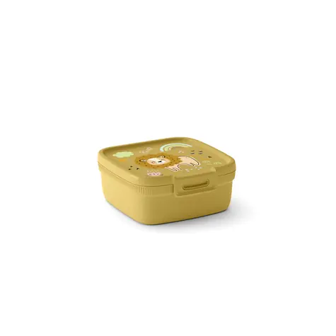 Curver Snap Box Pojemnik na żywność 0,9 l Wild Life żółty