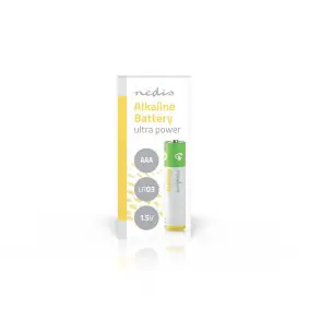 Baterie alkaliczne Nedis AAA / 1,5 V DC / 2 sztuki