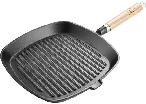 Patelnia grillowa Lamart Iron 24 cm / żeliwo