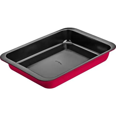 Naczynie do pieczenia Lamart Base / 42 x 29 x 5 cm / stal