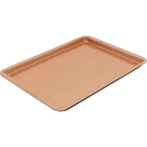 Blacha do pieczenia Lamart Copper / 42 x 29 x 1,8 cm / stal