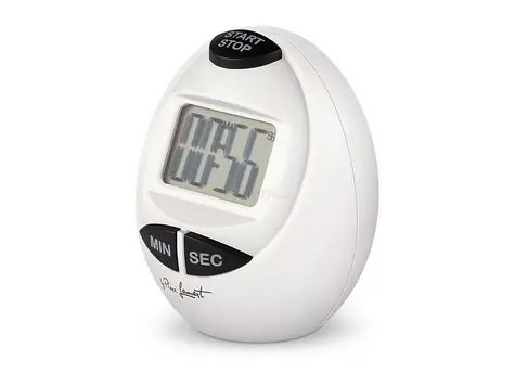Lamart Fan Egg timer biało-czarny / plastikowy