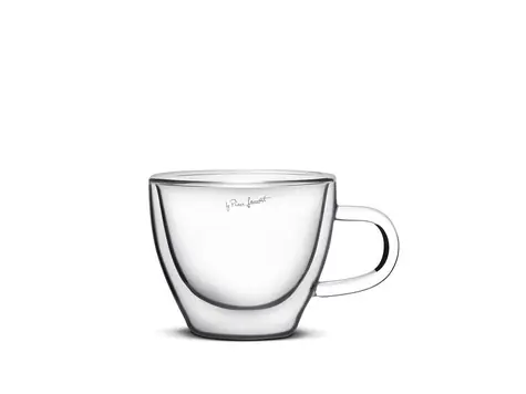Zestaw szklanek do cappuccino Lamart Vaso 2 szt. 190ml przezroczysty / szklany