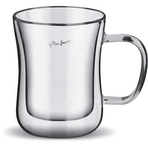Zestaw szklanek do latte Lamart Vaso 2 szt. 400ml przezroczysty / szklany