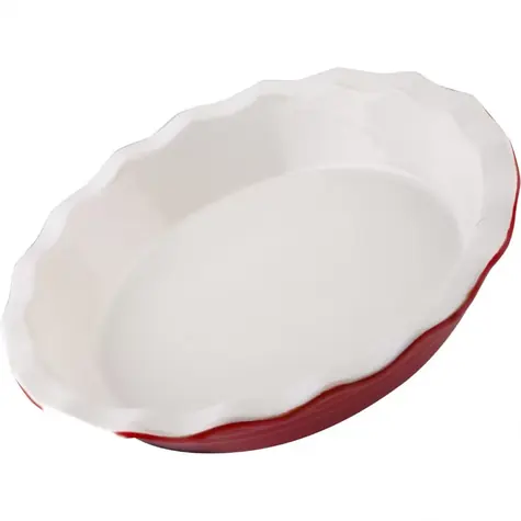 Lamart Casa Okrągła forma do pieczenia 1,2l czerwona / ceramiczna