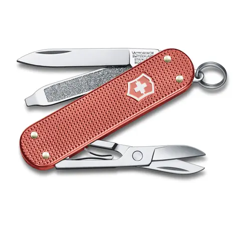 Scyzoryk VICTORINOX Classic SD Alox Stone Red / 58 mm / Edycja limitowana 2025