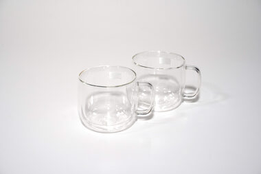 Zwilling Sorento PLUS 2 szt. / Zestaw 2 kubków do cappuccino / Szkło borokrzemianowe podwójne / 11x9,7x14,2 cm