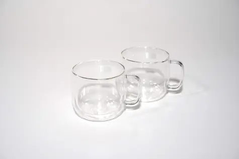 Zwilling Sorento PLUS 2 szt. / Zestaw 2 kubków do cappuccino / Szkło borokrzemianowe podwójne / 11x9,7x14,2 cm