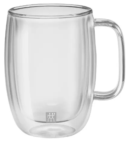 Zwilling Sorento 450 ml 2 szt. / zestaw 2 filiżanek do latte macchiato / podwójna szklanka borokrzemowa