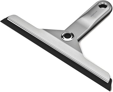 Simplehuman Składana ściągaczka do okien - 26/3 cm / odlew cynkowy / aluminium anodowane