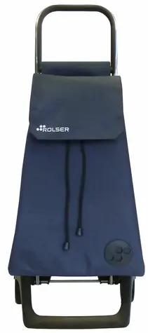 Torba na zakupy Rolser Baby MF Joy-1800 na kółkach, ciemnoniebieska