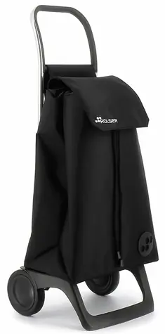 Torba na zakupy Rolser Baby MF Joy-1800 na kółkach, czarna