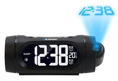 Blaupunkt CRP9BK czarny / Radiobudzik / FM PLL / termometr / projekcja 