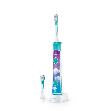 Philips Sonicare for Kids HX6322-04 / Elektryczna szczoteczka do zębów / 62 000 pociągnięć na minutę.