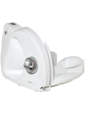 Clatronic AS 2958 / Krajalnica kuchenna / 130 W / 3 stopnie / 0-15 mm / biała