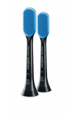 Philips Sonicare TongueCare+ HX8072-11 / głowica do czyszczenia języka 2 szt. / czarna