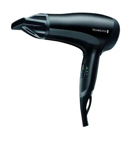 Remington D3010 Power Dry 2000 / Suszarka do włosów / 2000 W / 3 temperatury / 2 prędkości / czarny