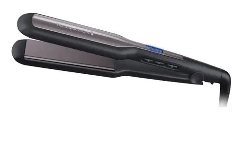 Remington S5525 Pro-Ceramic Extra / prostownica do włosów / wyświetlacz / 150-230°C / różowo-czarna