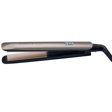 Remington S8540 Keratin Protect / prostownica do włosów / wyświetlacz LCD / 150-230°C / złoto