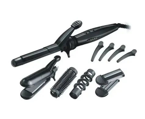 Remington S8670 Multistyle / lokówka / 110-200 °C / wskaźnik LED / akcesoria / czarny