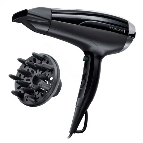 Remington D5215 Pro-Air Shine / Suszarka do włosów / 2300 W / 3 temperatury / 2 prędkości / czarna
