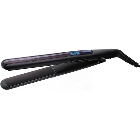 Remington S6505 Pro-Sleek & Curl / prostownica do włosów / wyświetlacz LCD / 150-230°C / czarny