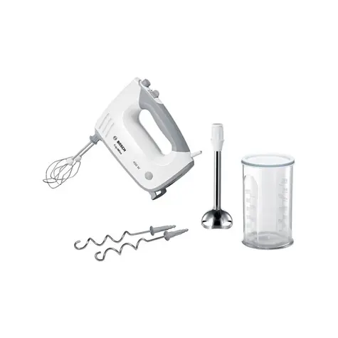 BOSCH MFQ36470 biało-szary / blender ręczny / 450W / 5 prędkości + turbo