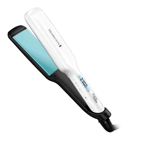 Remington S8550 Shine Therapy miętowy / prostownica do włosów / 150-235°C / wyświetlacz / powierzchnie ceramiczne z mikroodżywkami