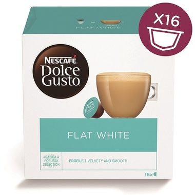 NESCAFÉ Dolce GUSTO Flat White / Kawa w kapsułce / 16 szt