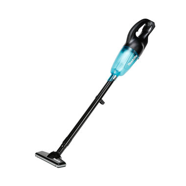 Makita DCL180ZB czarno-niebieski / Odkurzacz akumulatorowy / 18V / 0,65 L / Czas pracy 20 min / bez akumulatora 