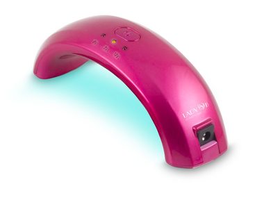 Beper 40995-F Lady B fuchsia / travel LED lamp for gel nails / 9 W / 220 V / timer 10 | 30 | 60 s