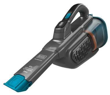 Black&Decker BHHV320J szaroniebieski / Odkurzacz ręczny akumulatorowy / 12V / 0,7 L / Czas pracy 20 min