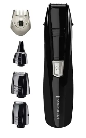 Remington PG180 Pilot czarny / trymer do brody / 3 nakładki / długość 0,5 - 5 mm / Zasilanie 2 baterie AA