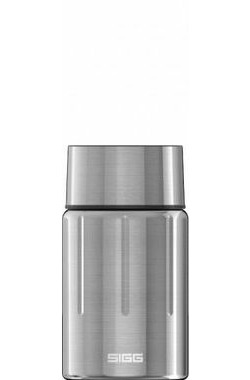 SIGG Food Jar Kamień szlachetny Selenit 0,75 l srebrny / Termos do żywności / Stal nierdzewna