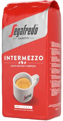 Segafredo Intermezzo 1 kg / Kawa ziarnista / 60% Arabika i 40% Robusta