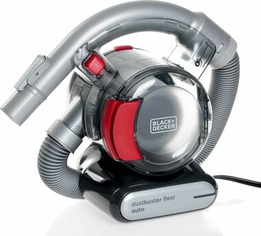 Black&Decker PD1200AV / Odkurzacz samochodowy 12V / 0,56 l / 1060 l-min / szaro-pomarańczowy